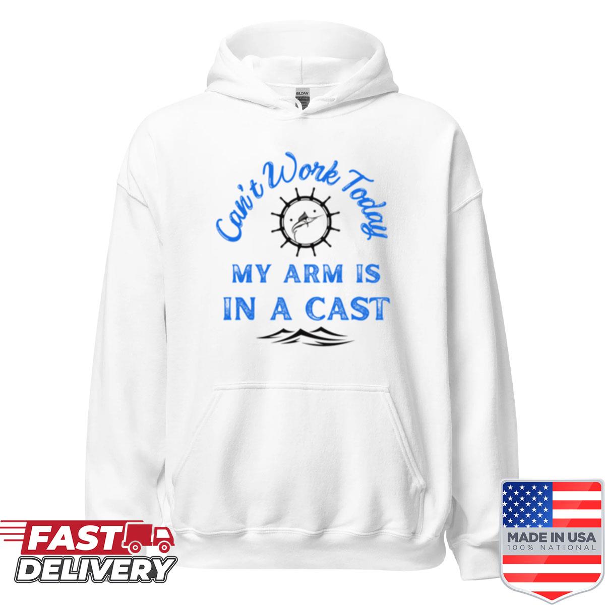 Alternative view of Blue And Black Fishing Lifestyle And Hobbies Shirt