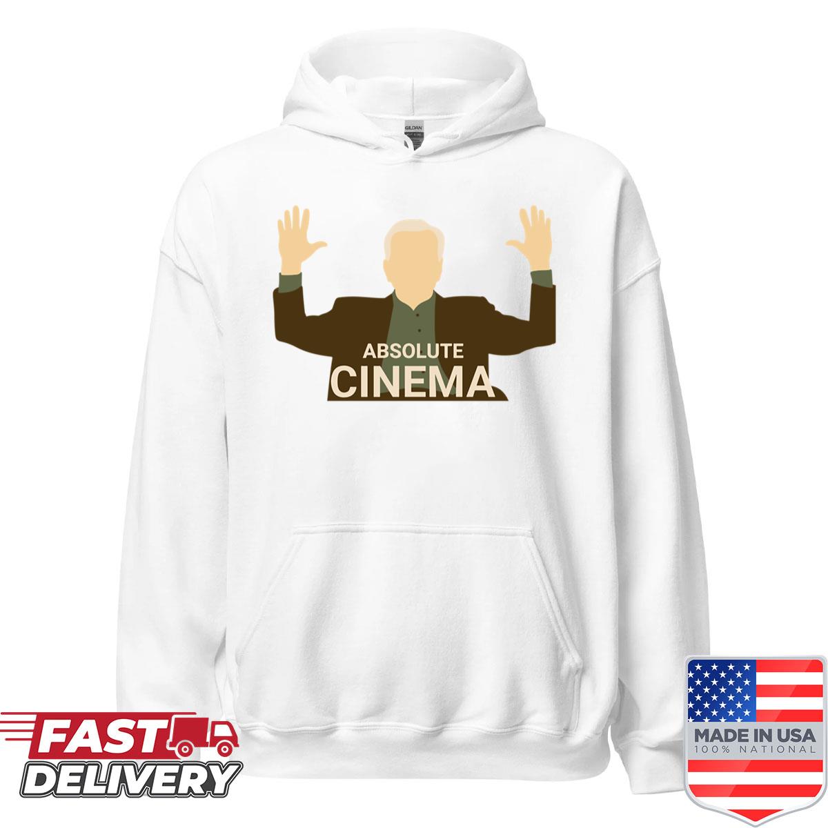 Alternative view of Absolute Cinema Minimalist Poster Iconic Film Quote Art Shirt