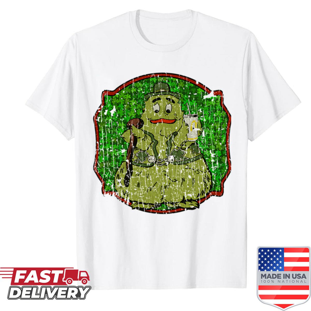 Uncle Ogrimacey Shamrock Shake Mascot Shirt