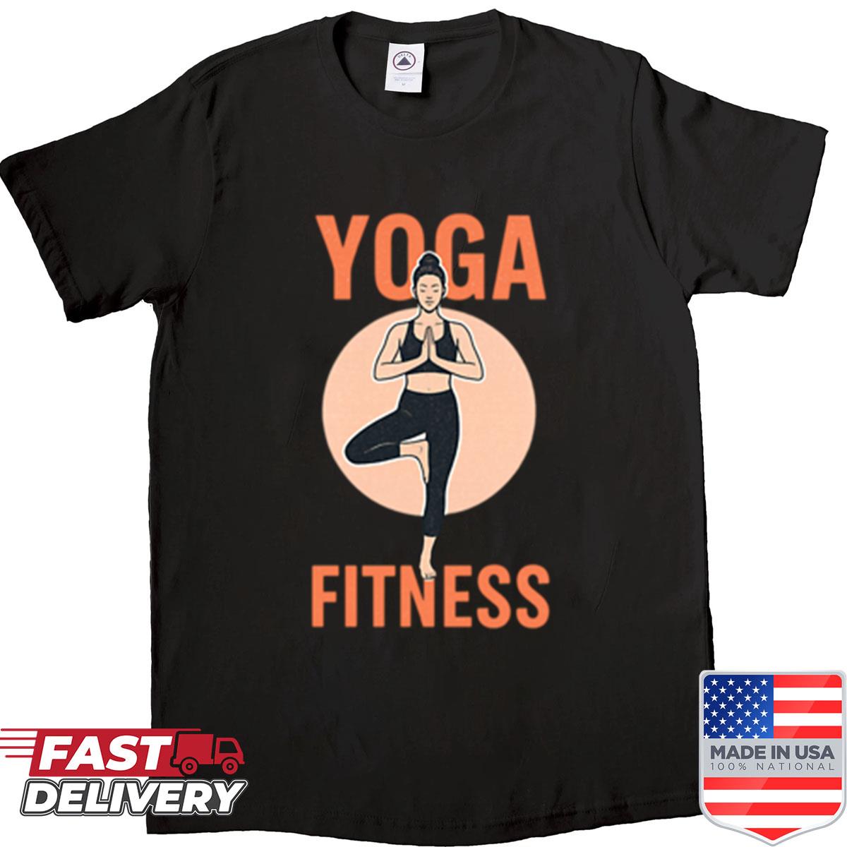 Yoga Balance Fitness Mindfulness Strength Wellness Energy Fl Shirt