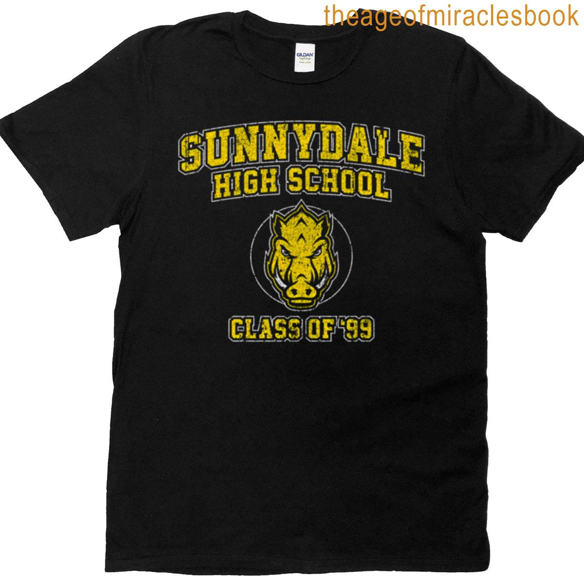1 Sunnydale High School Class Of 99 T-shirt 1 Sunnydale High School Class Of 99 T-shirt