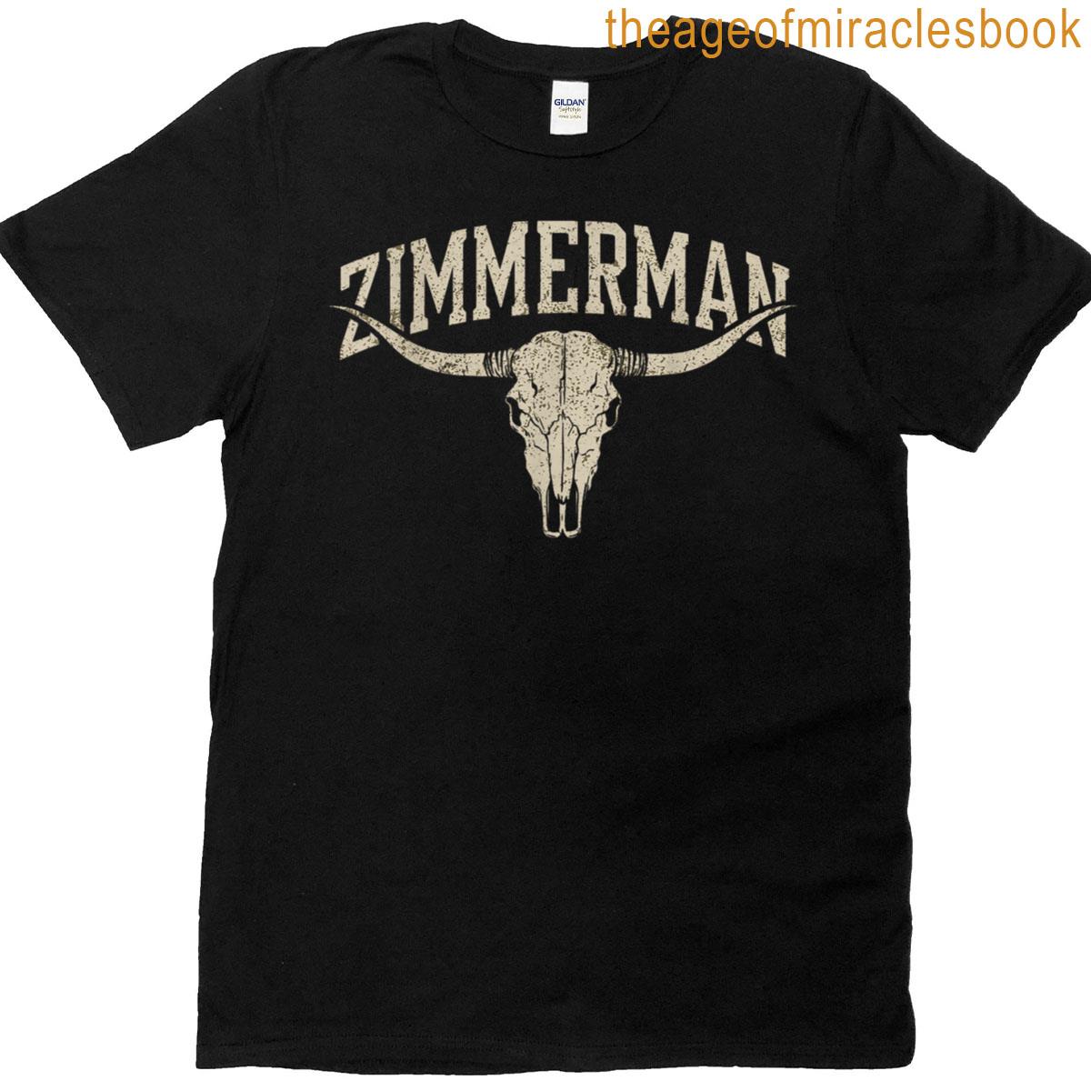 Zimmerman Name Style Vintage Gift For Men Women Kid Boy Girl T-shirt