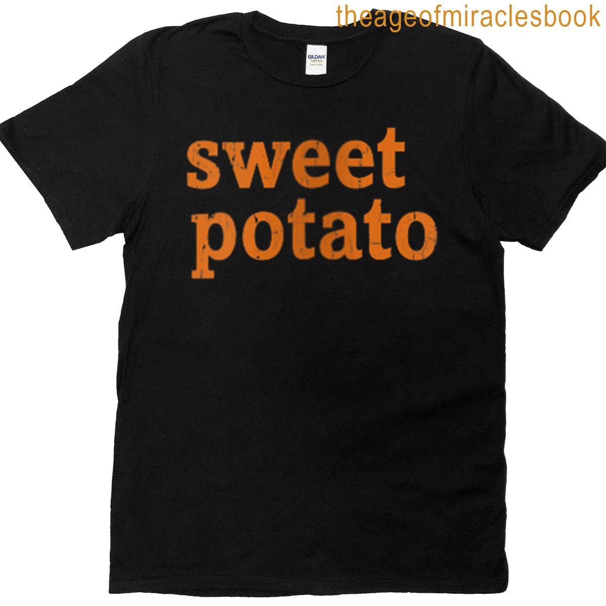 Womens Sweet Potato Matching Thanksgiving Couples T-shirt