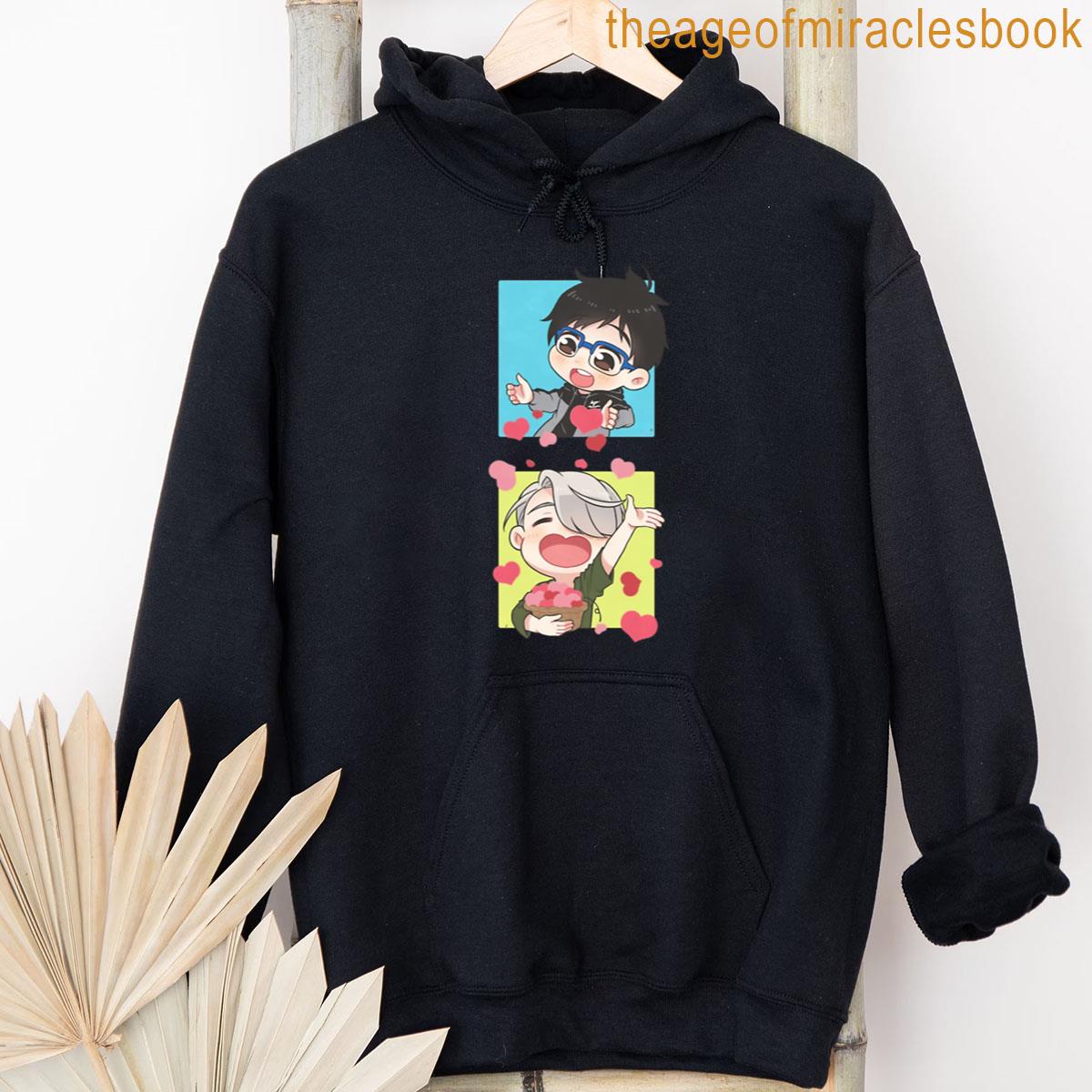 Alternative view of Yuri And Victor Chibi Love Moments T-shirt