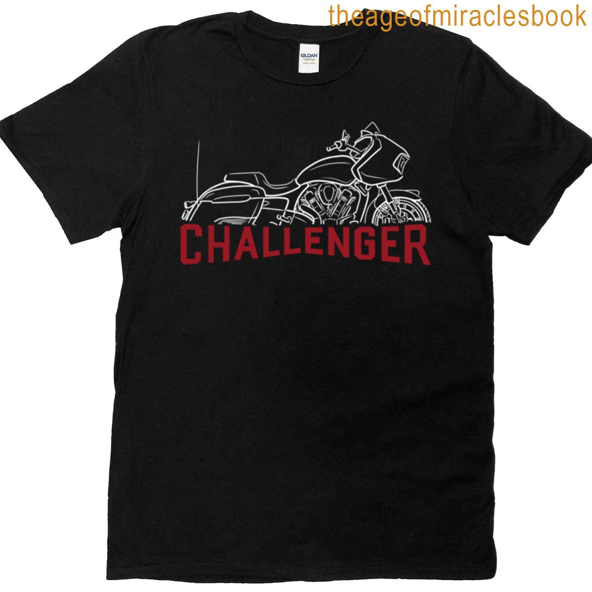 American Motorcycles Challenger 202-2024 For Bikers T-shirt