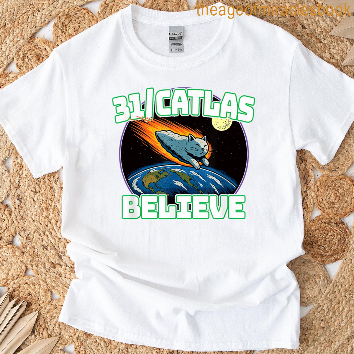 31 Catlas – 31atlas Funny Cat Lover Asteroid Ufo Alien Pun T-shirt