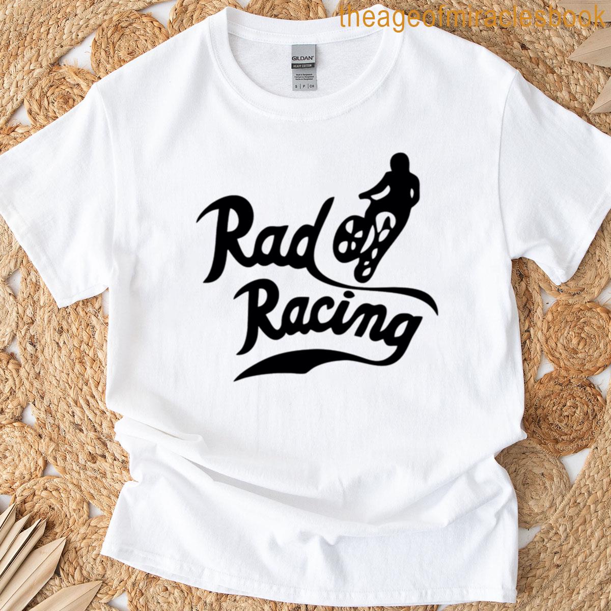 80s Vintage Inspired Retro Rad Racing T-shirt