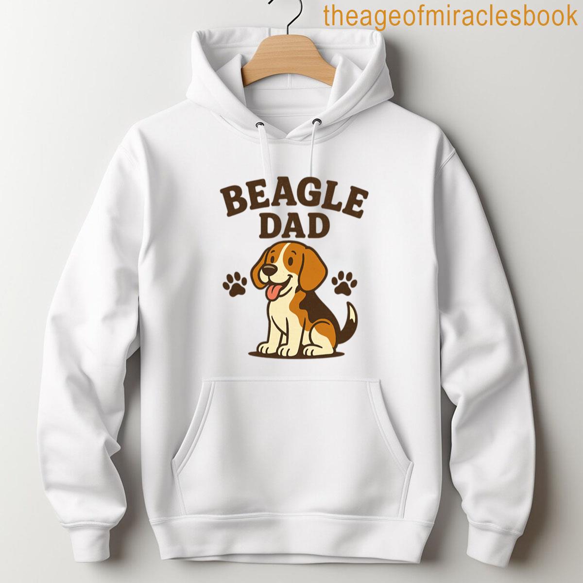 Alternative view of Beagle Dad T-shirt