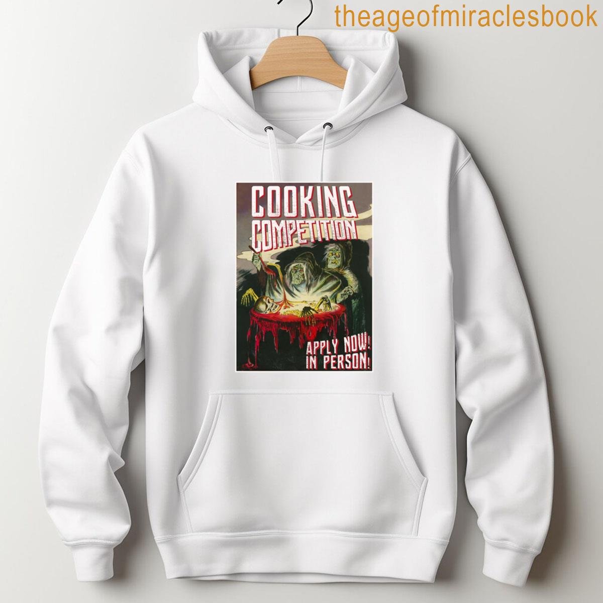 Alternative view of Vintage Witch Cooking Competition Retro Horror Poster Halloween Gift T-shirt