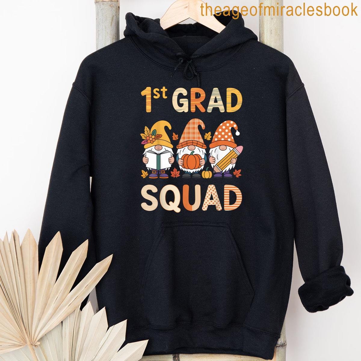 Alternative view of 1st Grade Squad Cute Gnome Teacher Kids Autumn School Fun T-shirt