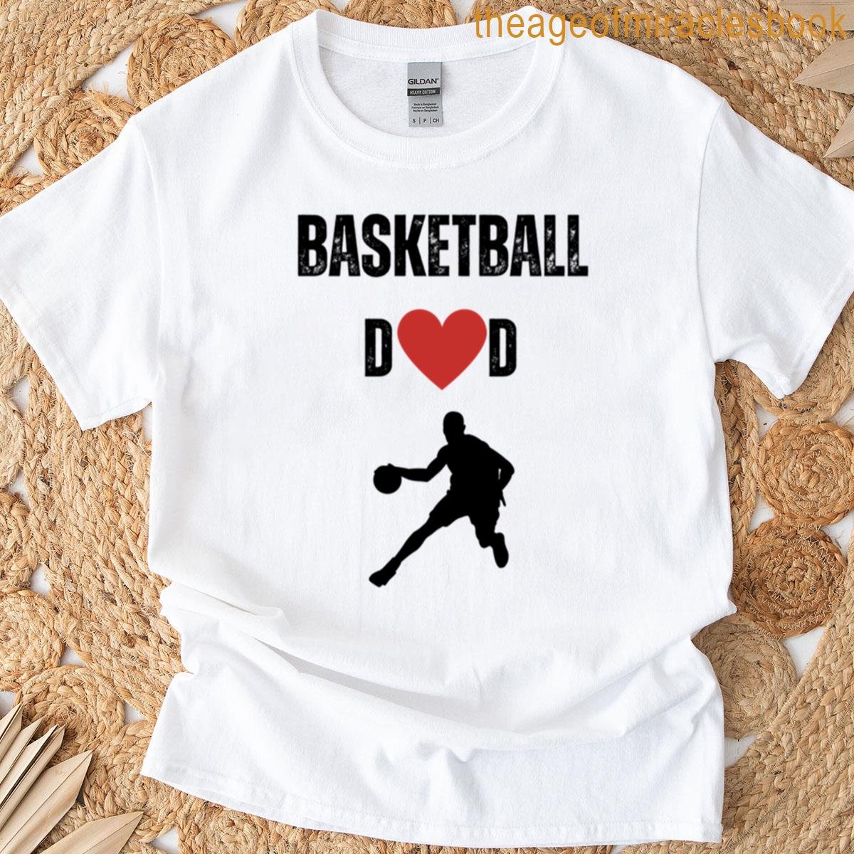 Basketball Dad Male Player T-shirt