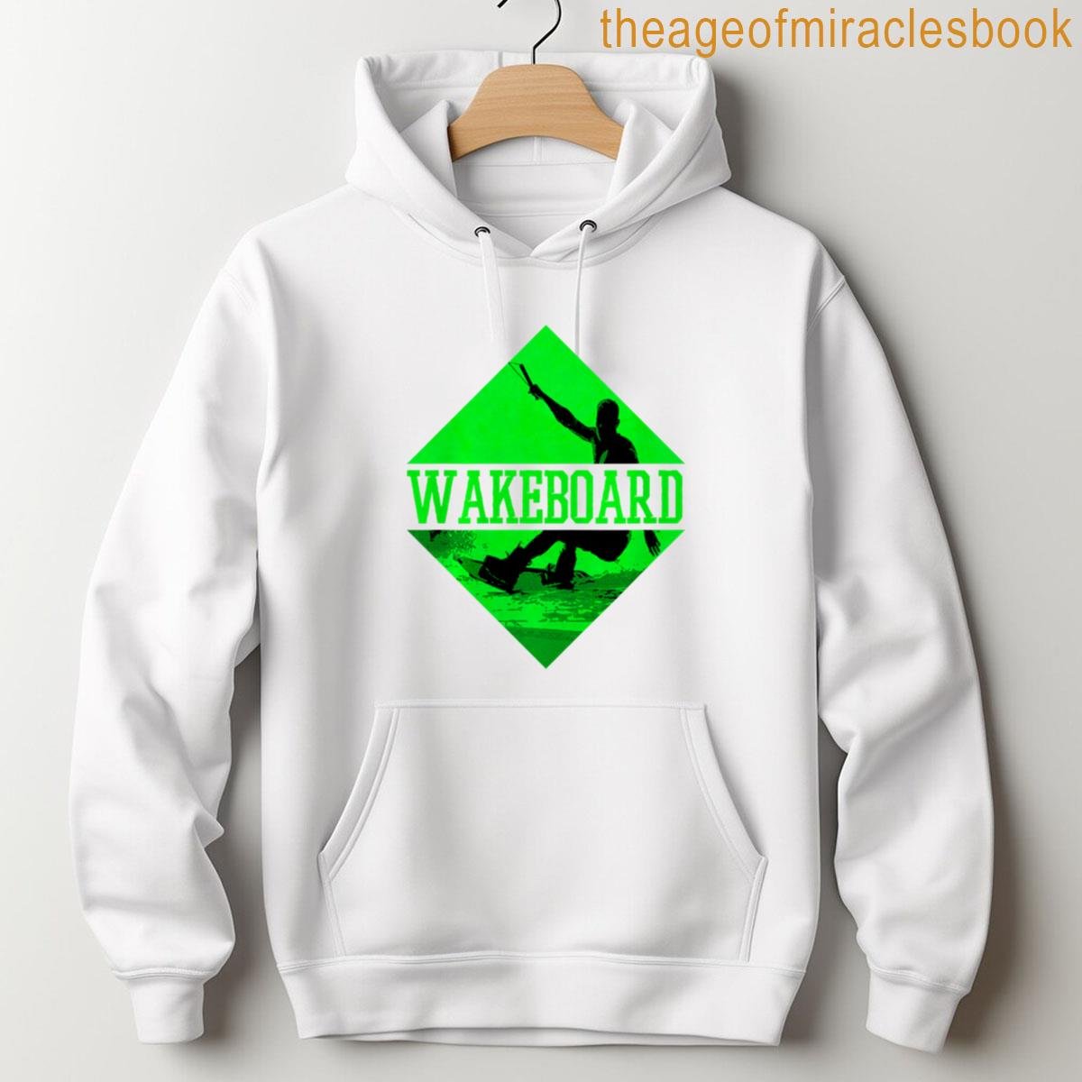 Alternative view of Wakeboard Wakeskate Water Sports Lifestyle Vintage Logo Premium Tri-blend T-shirt