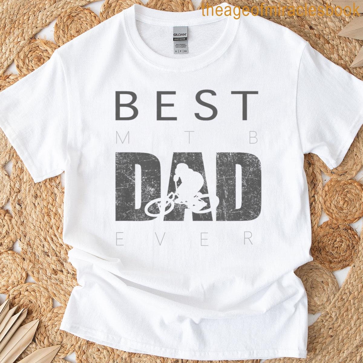 Best Mtb Dad Ever Mountain Bike – Vintage Mtb Premium Tri-blend T-shirt