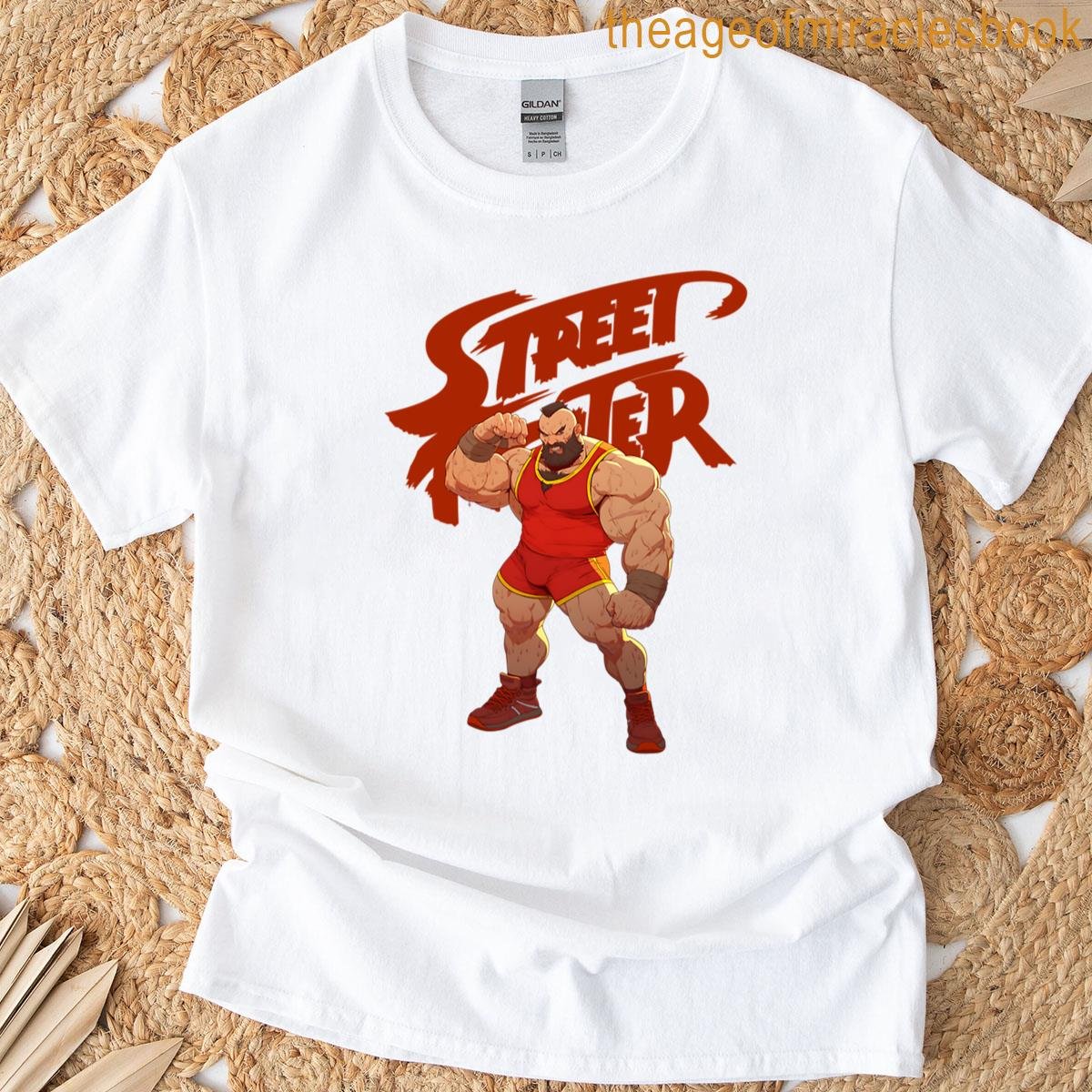 Zangief Fighter Gym Training Wear T-shirt