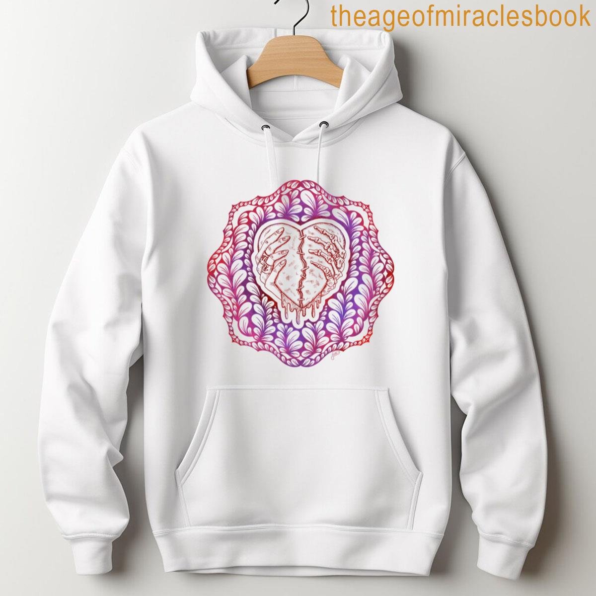 Alternative view of Zombie Heart In Hands - Mystic Collection - Zen Flower Petal Art T-shirt