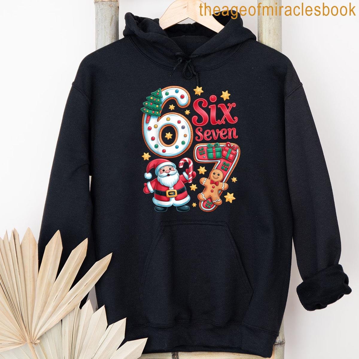 Alternative view of 67 Christmas Trending Meme Saying 6 7 Meme Costume Xmas T-shirt
