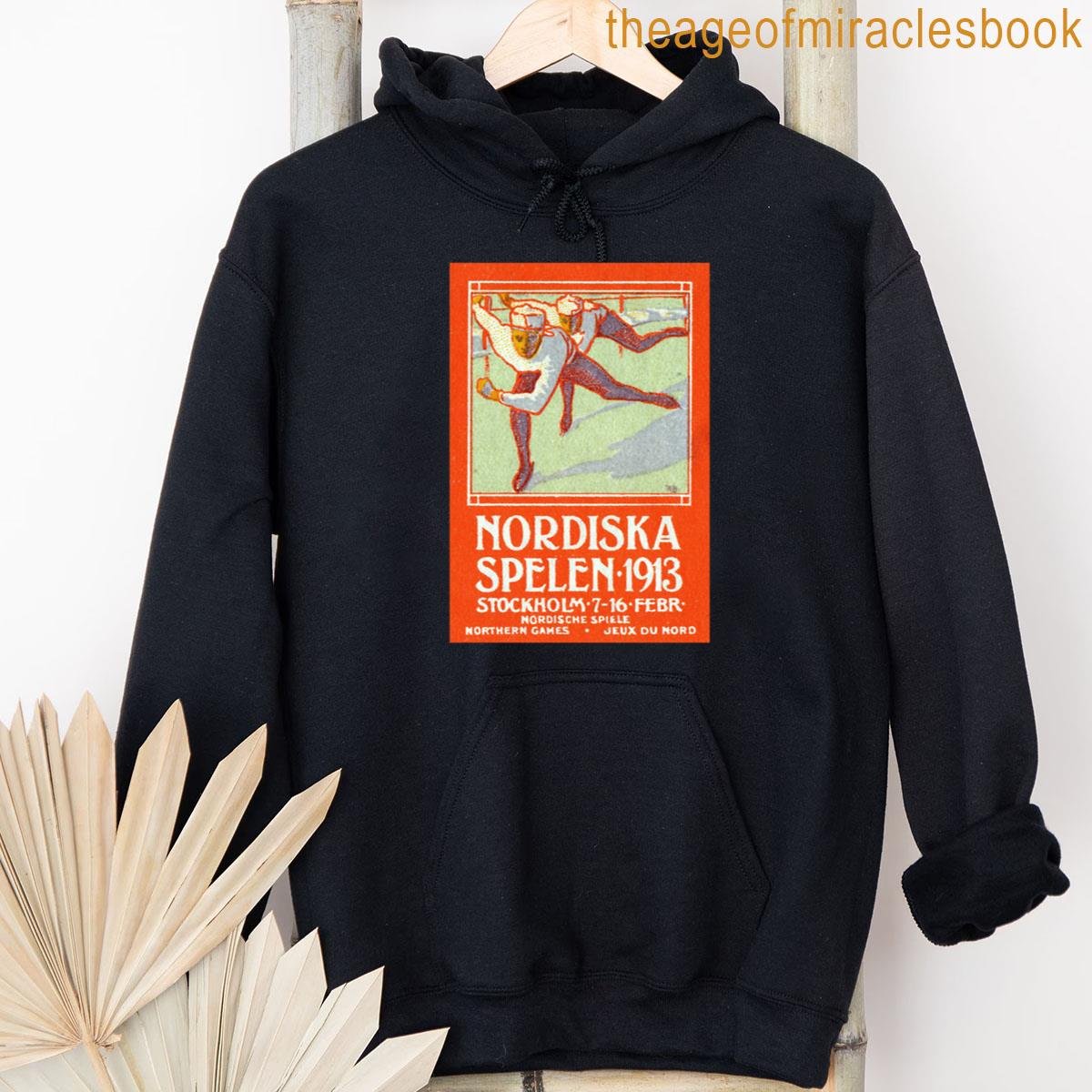 Alternative view of 1913 Nordic Games T-shirt