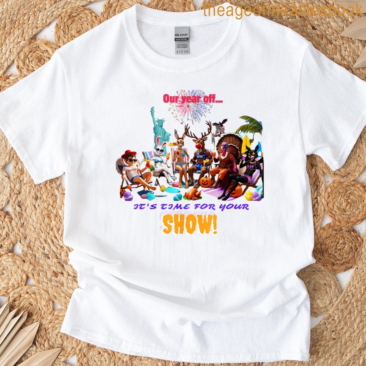 Year Off Christmas Halloween Thanksgiving Funny Holiday T-shirt