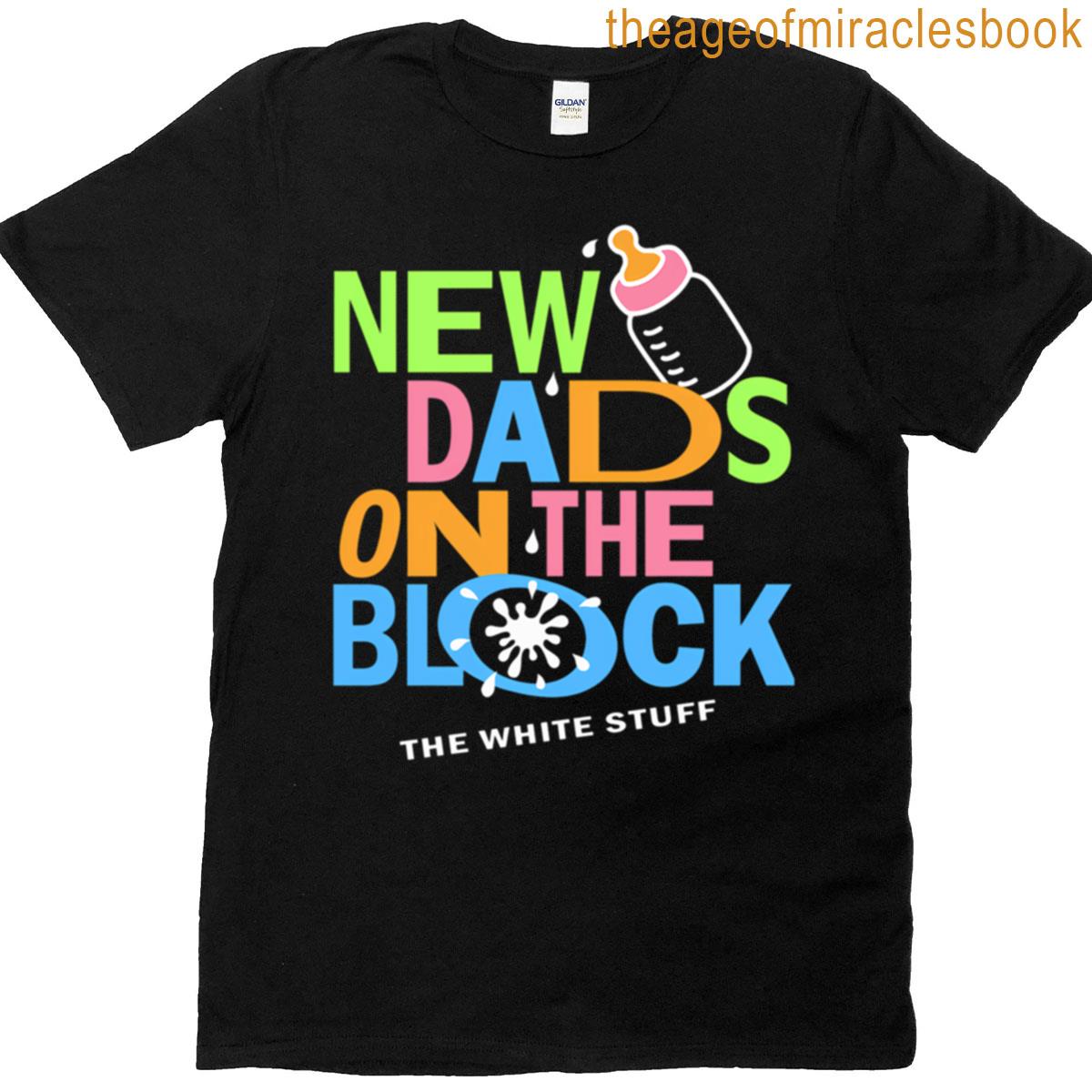 80s Pop New Dads -fatherhood T-shirt