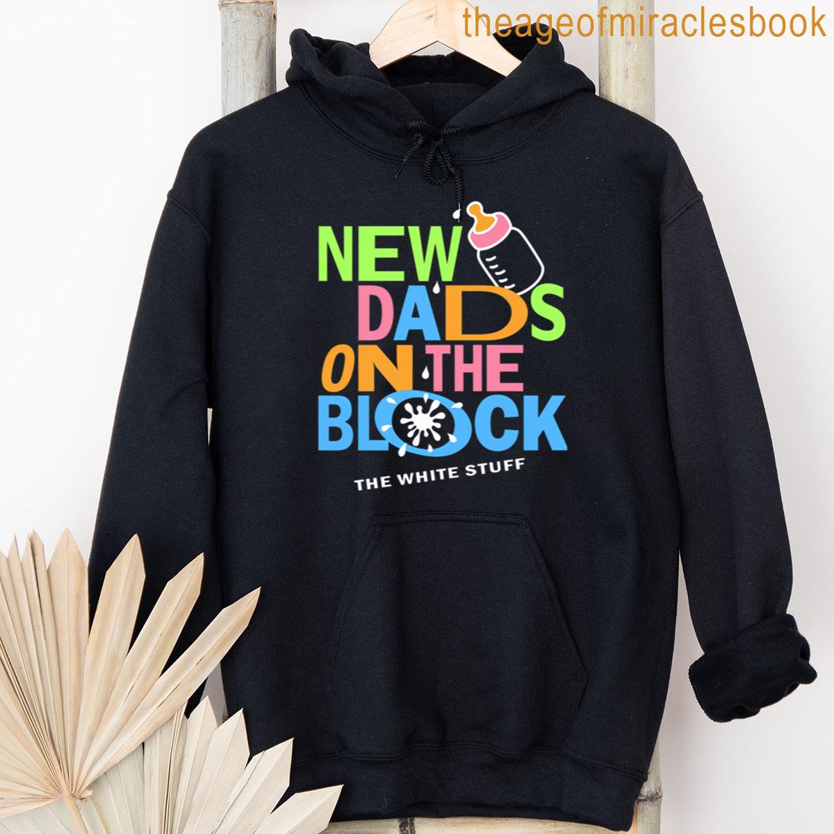 Alternative view of 80s Pop New Dads -fatherhood T-shirt