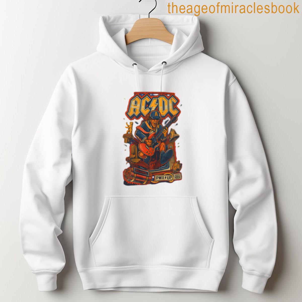 Alternative view of Acdc Inspired Unisex Tee - Rock Band Graphic T-shirt