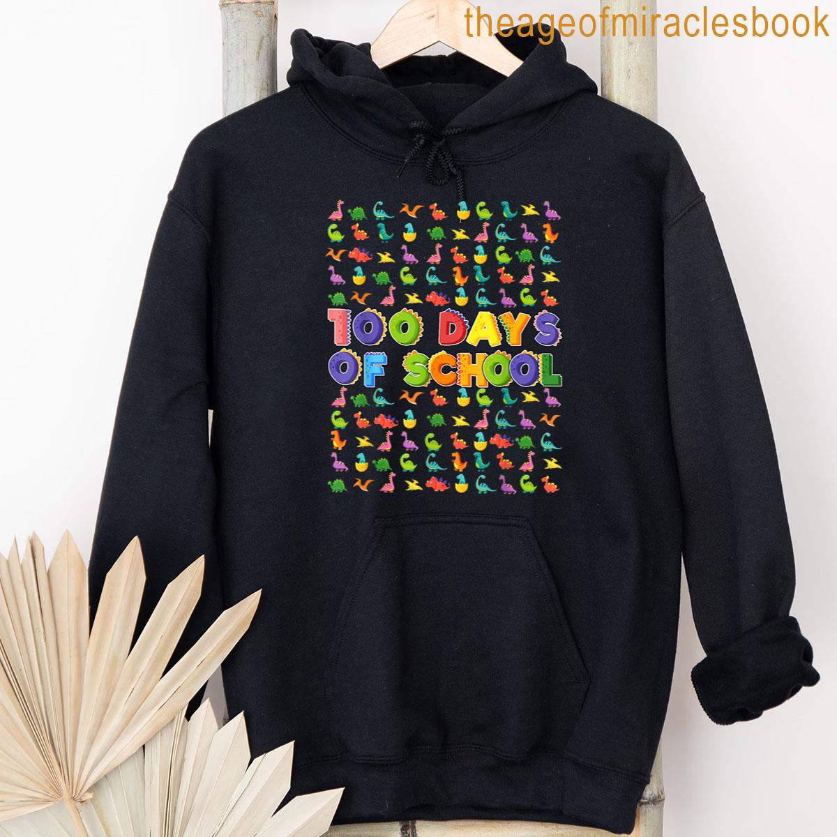 Alternative view of 100 Days Of School Dinosaur Lover Boy Toodler Kid T-shirt