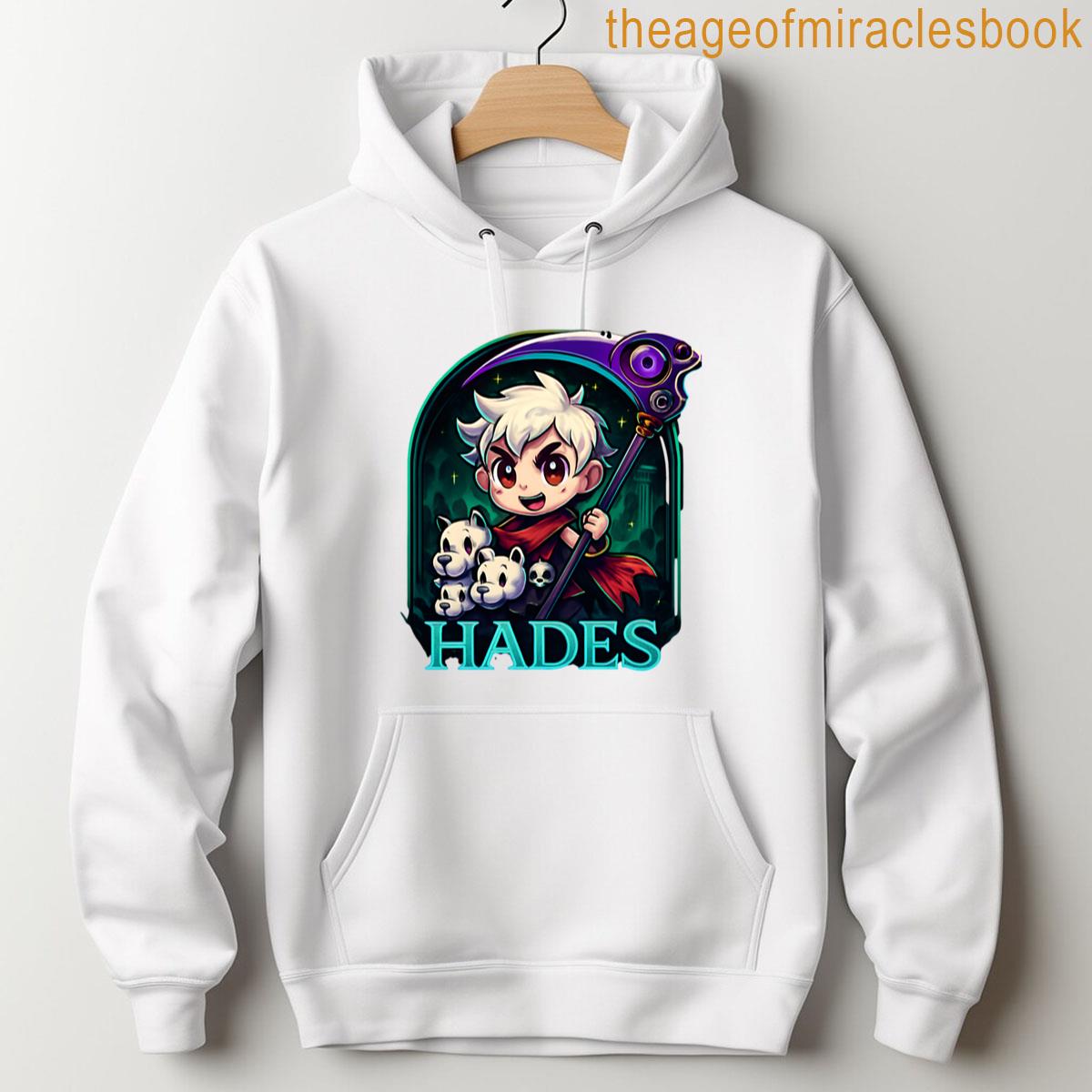 Alternative view of Zagreus With Cerberus Hades Game Cute Art T-shirt