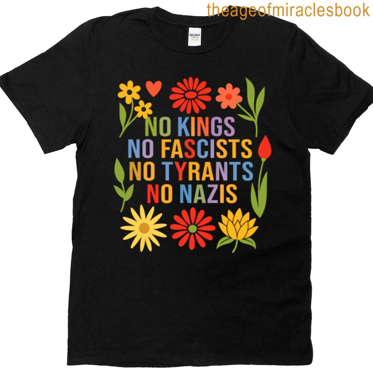 We The People No Kings In America Protest Democracy Anti-maga Patriotic Political American Democracy T-shirt