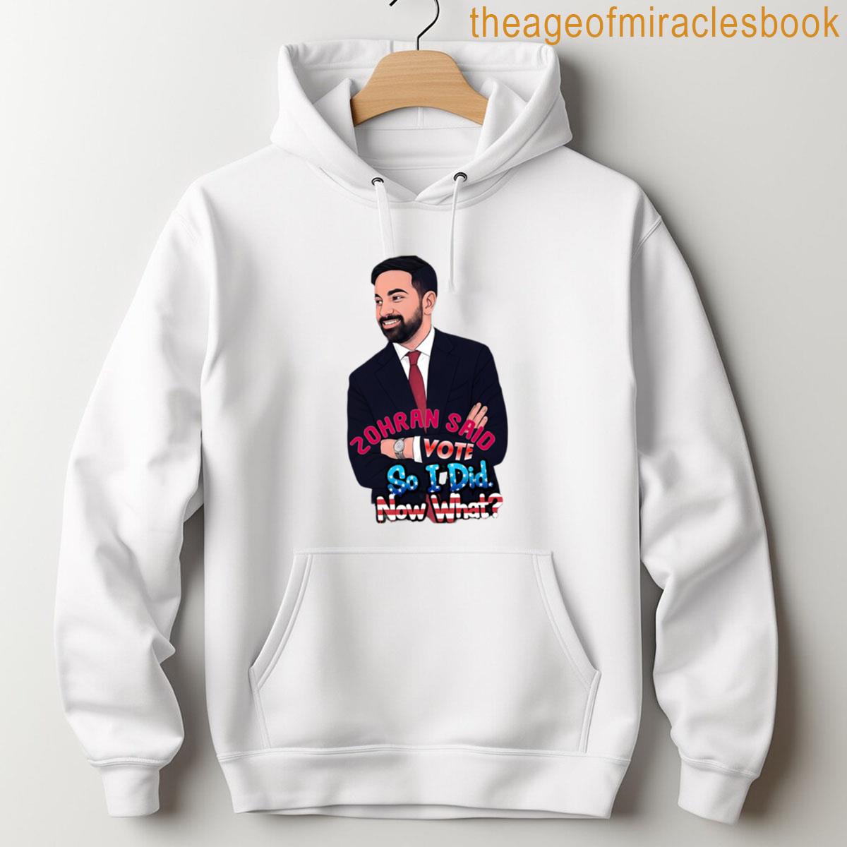 Alternative view of Zohran Said Vote Civic Meme Design With Patriotic Punch For Stickers Tees More T-shirt