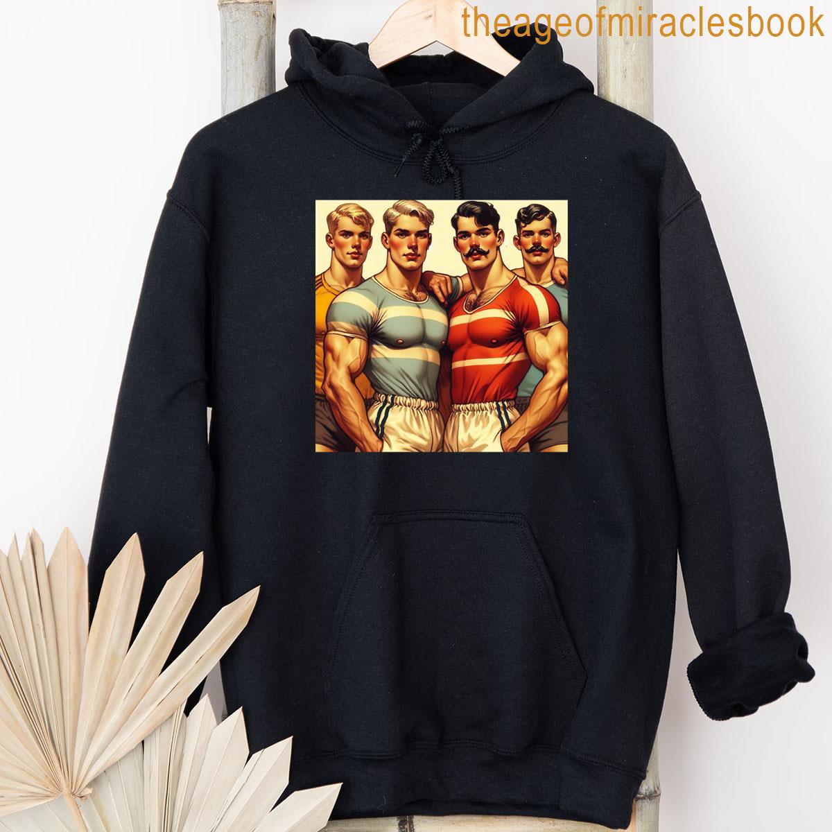 Alternative view of 1920s Gay Sports Wear Playing With The Boys Gay Pride Graphic Design T-shirt