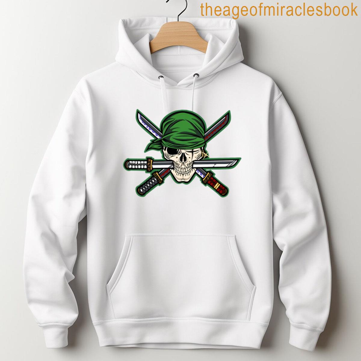 Alternative view of Zoro Pirate Logo Oversized T-shirt