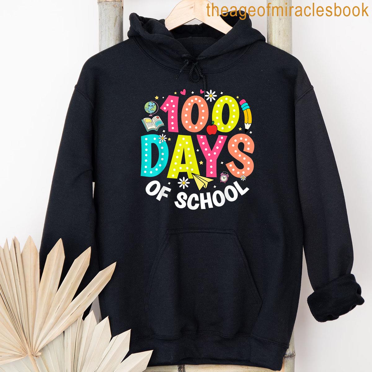 Alternative view of 100 Days Of School Teacher Girls 100th Day Of School T-shirt
