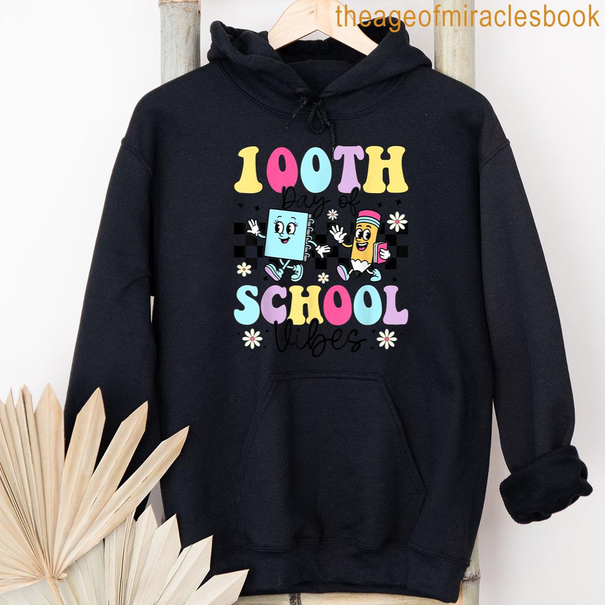 Alternative view of 100 Days Of School Teacher Girls 100th Day Of School Vibes T-shirt