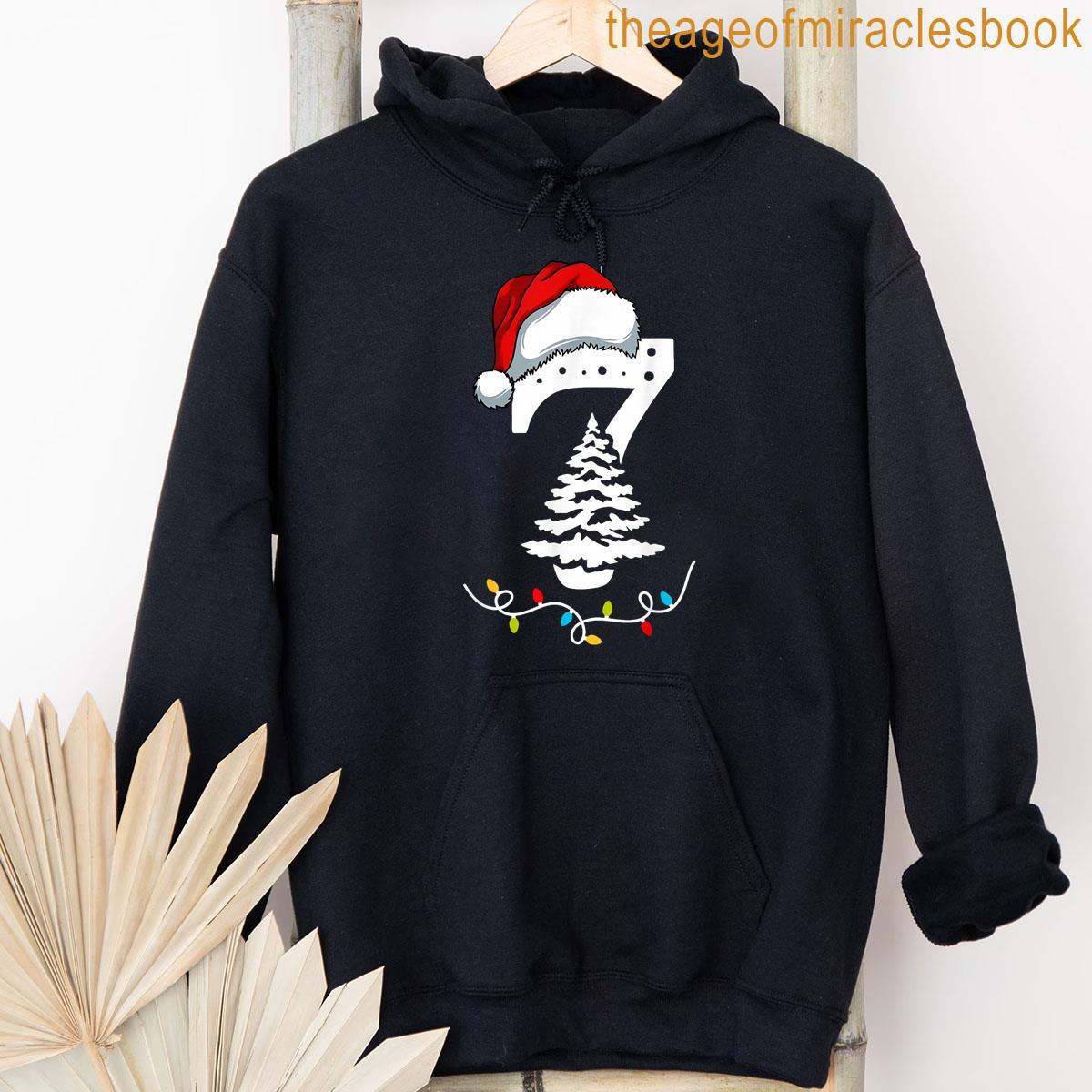 Alternative view of 6 7 Six Seven Gen Z Alpha Meme Slang Merry Christmas Couples T-shirt