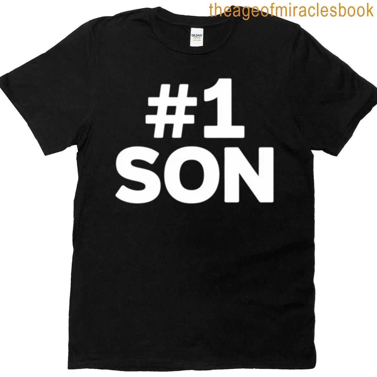 1 Son Family No1 Number 1 Son Gift T-shirt