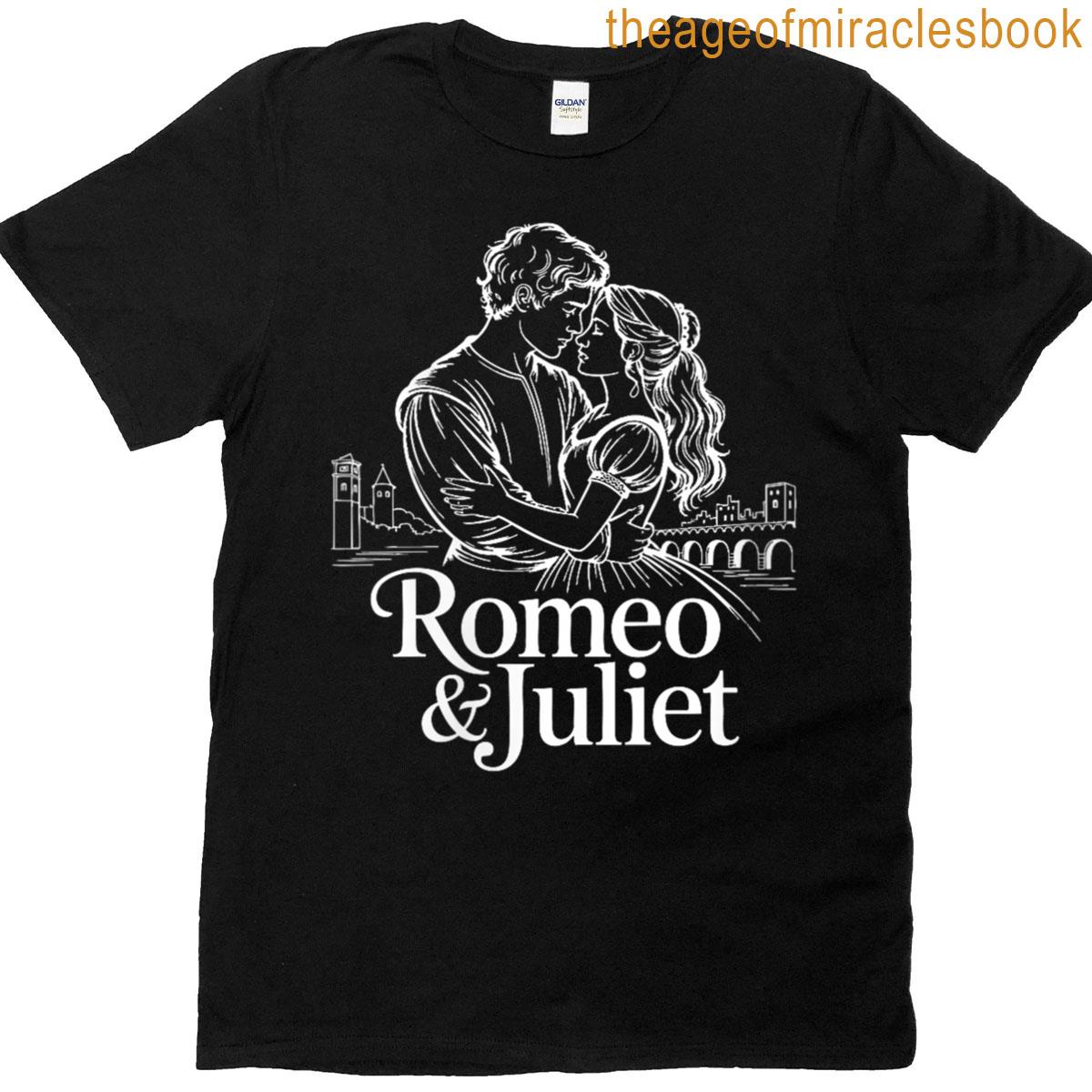Womens Romeo And Juliet Lovers Romantic T-shirt