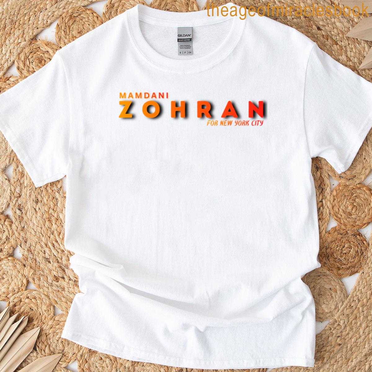 Zohran Mamdani Progressive Politics Justice Inspired Design For Stickers Gifts T-shirt