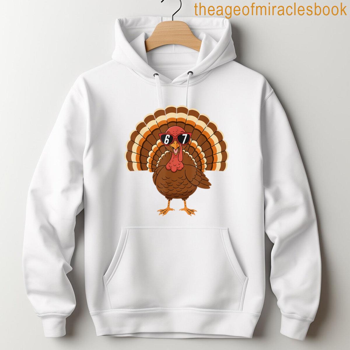 Alternative view of 67 Meme Humor Turkey Day Thanksgiving Women Men Boys 6-7 T-shirt