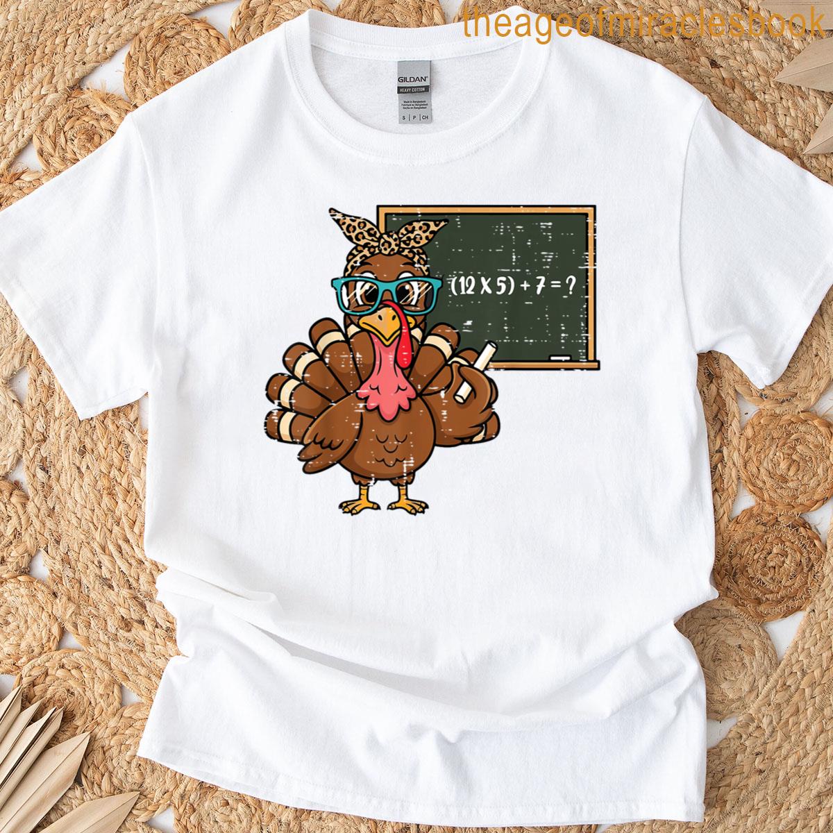 67 Meme Thanksgiving Turkey Funny 6 7 Teacher Men Women Kids T-shirt