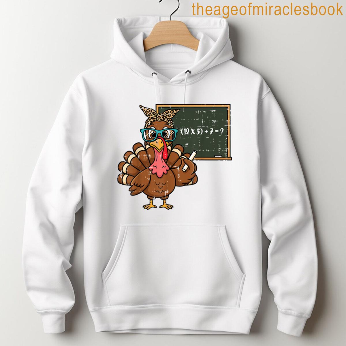 Alternative view of 67 Meme Thanksgiving Turkey Funny 6 7 Teacher Men Women Kids T-shirt