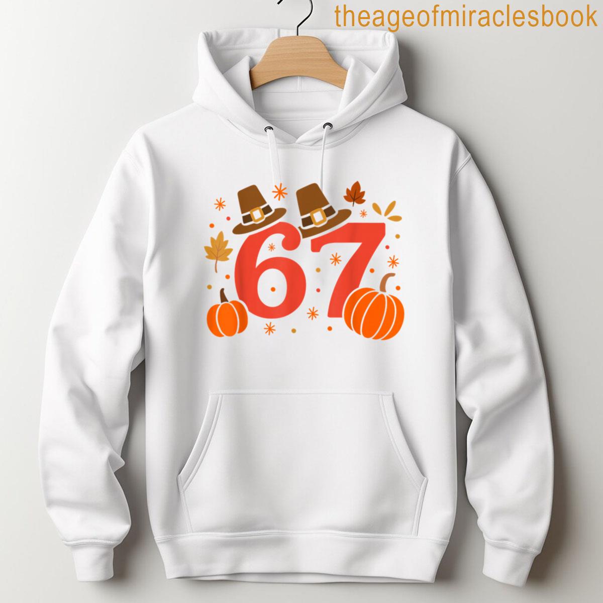 Alternative view of 67 Meme Thanksgiving T-shirt
