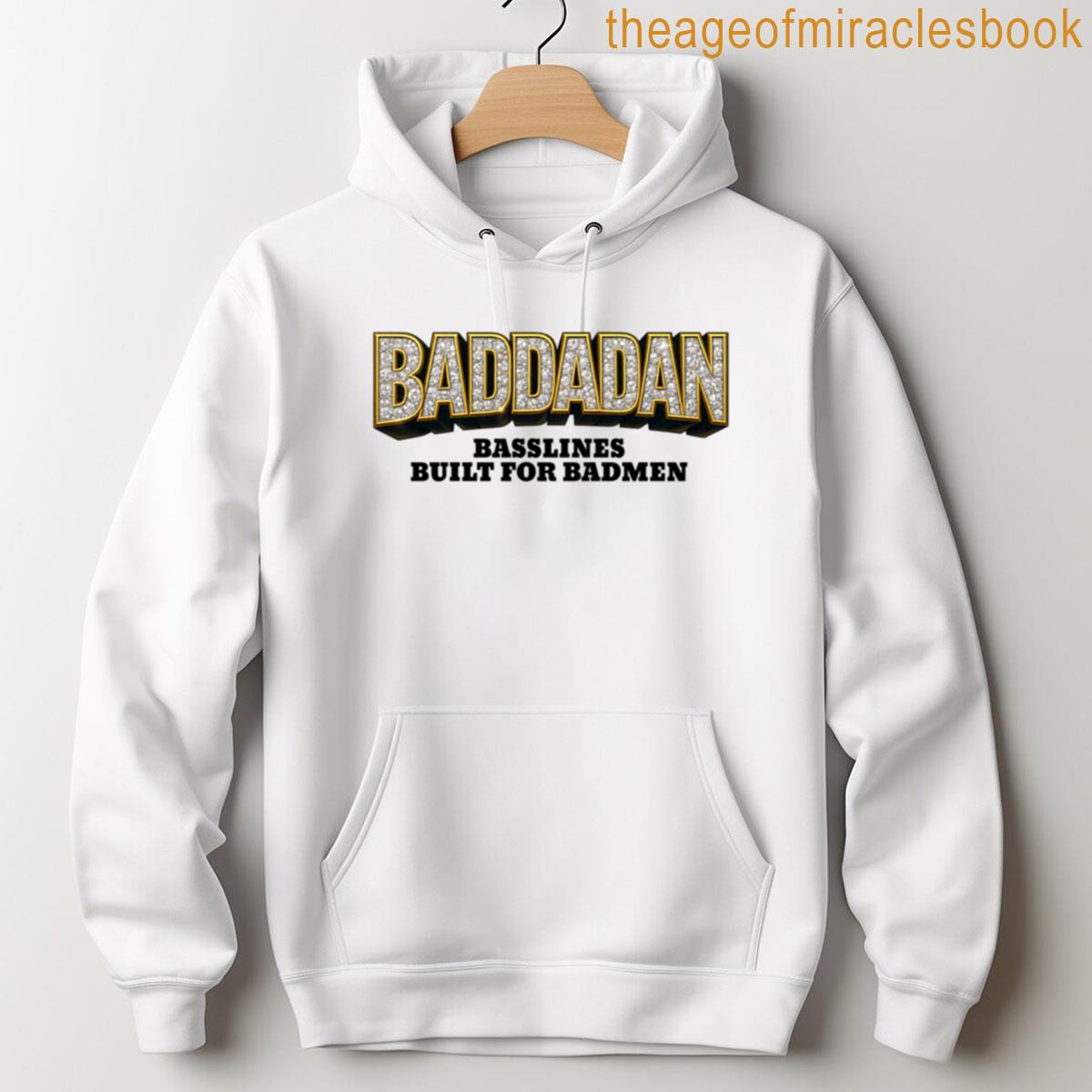 Alternative view of Baddadan Basslines Built For Badmen Oversized T-shirt