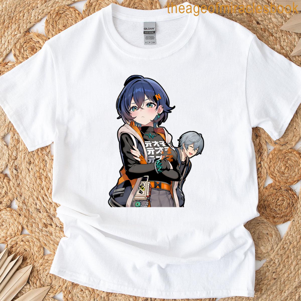 Zenless Zone Zero Meme Sticker Belle Zzz Game Decals Case Zenless T-shirt