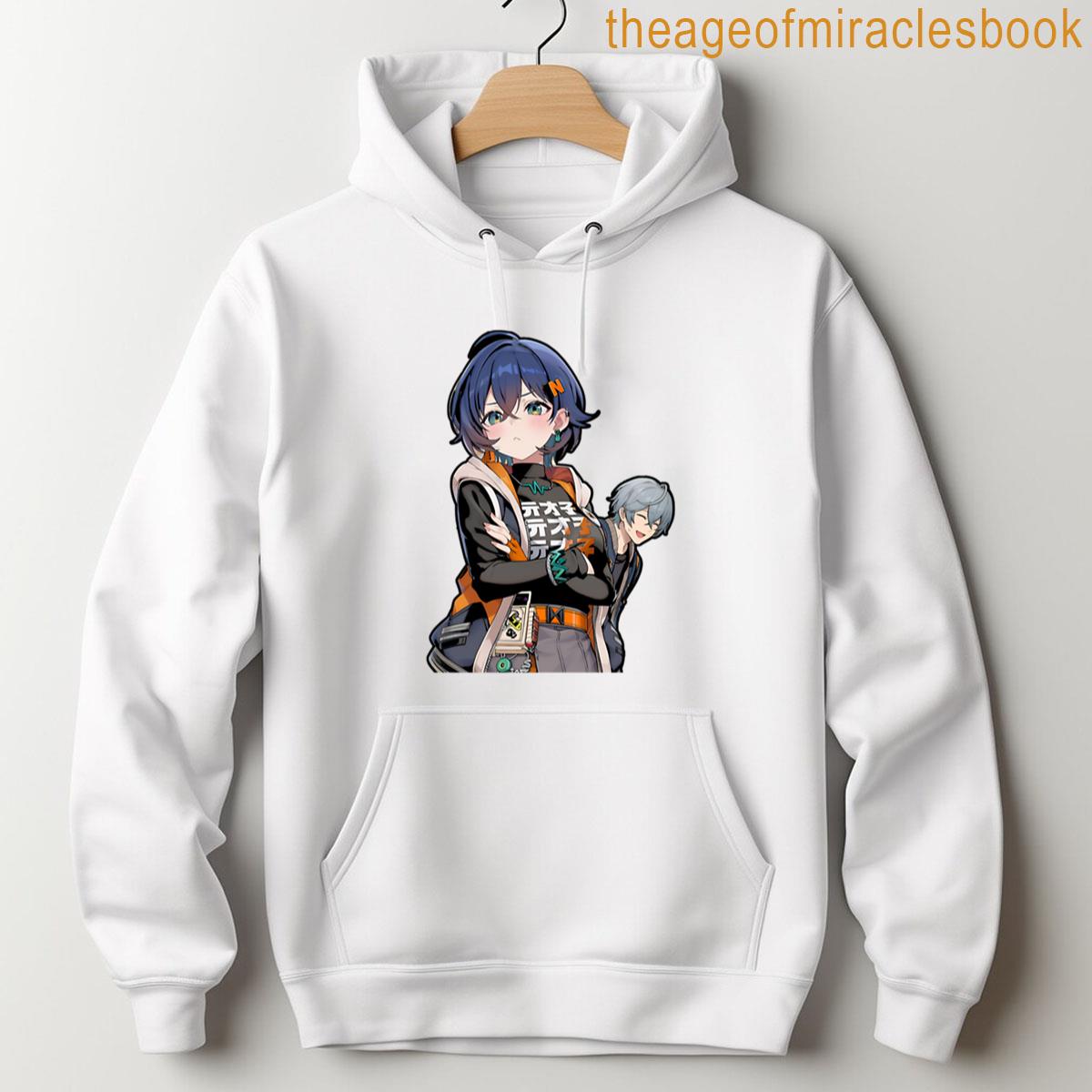 Alternative view of Zenless Zone Zero Meme Sticker Belle Zzz Game Decals Case Zenless T-shirt