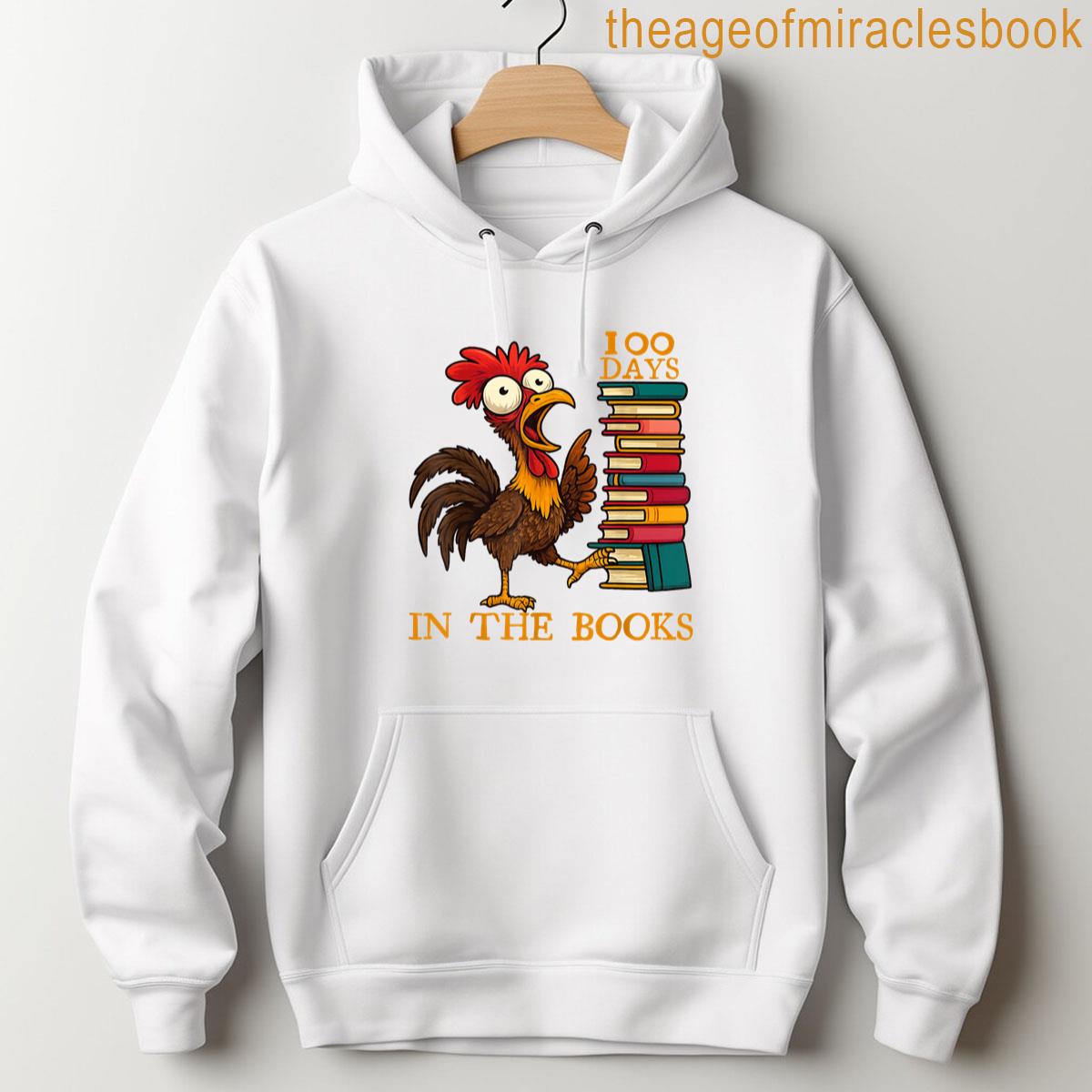 Alternative view of 100 Days In The Books Of School For Boy Girl Student Teacher T-shirt