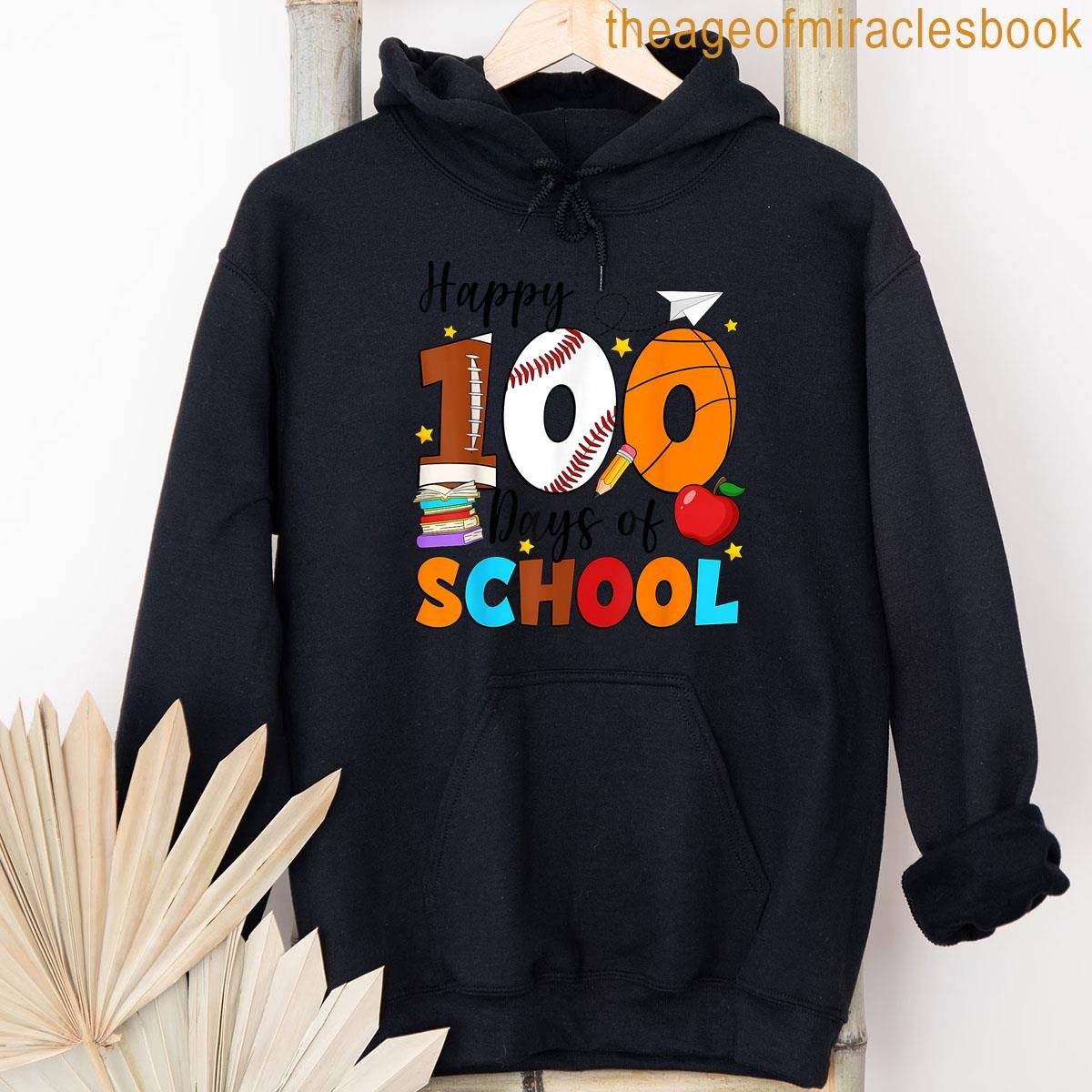 Alternative view of 100 Days Of School For Teacher Kids Boys Girls 100th Day T-shirt