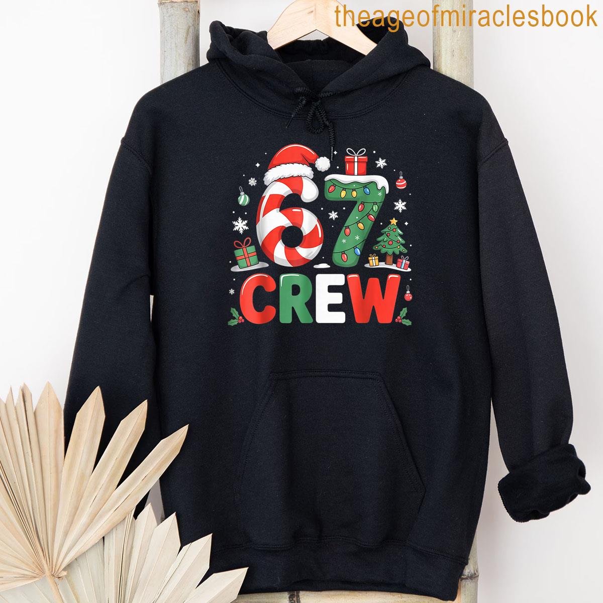 Alternative view of 67 Crew Christmas Six Seven Matching Family T-shirt