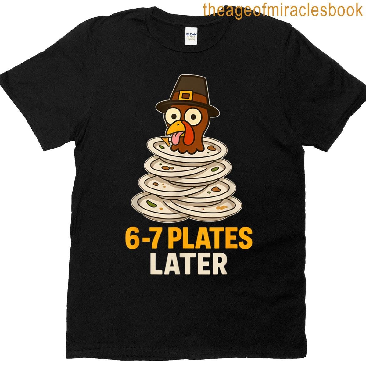 67 Thanksgiving Funny Turkey 6-7 Meme Six Seven Boys Kids T-shirt