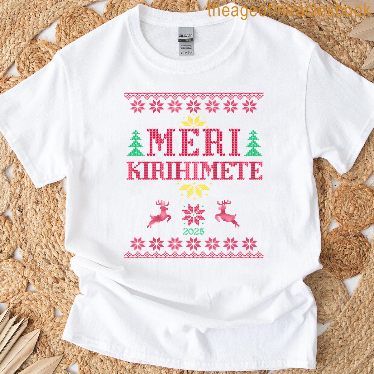 2025 Ugly Christmas Tee T-shirt