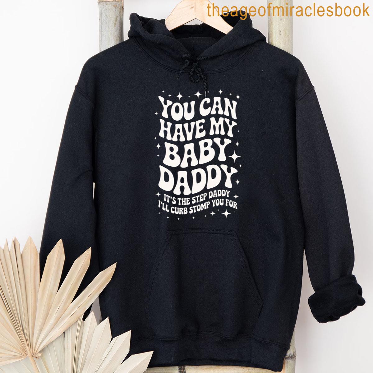 Alternative view of You Can Have My Baby Daddy Funny Vintage Bold Text Design Premium Tri-blend T-shirt